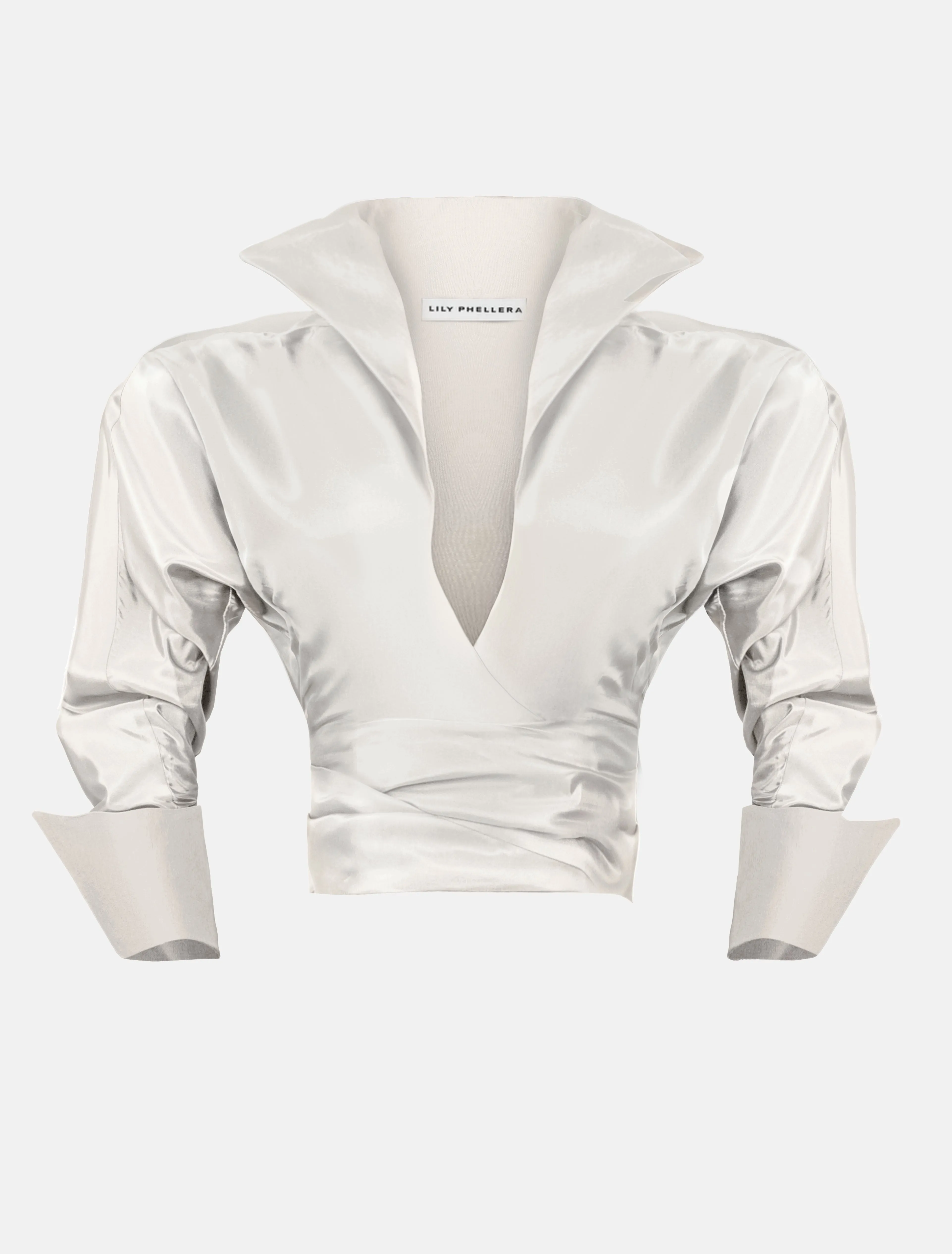 BIANCA WRAP BLOUSE