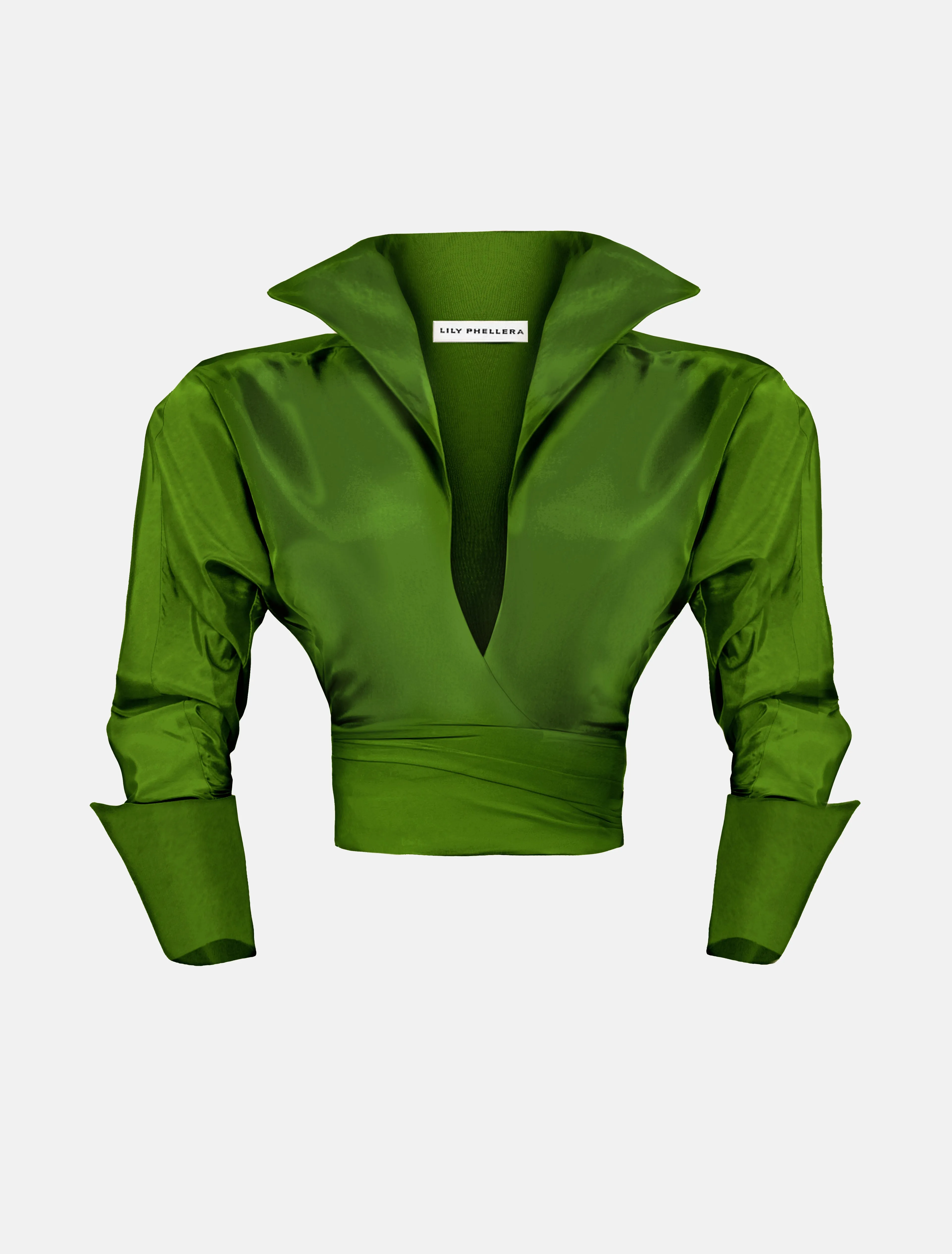 BIANCA WRAP BLOUSE