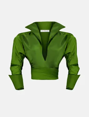 BIANCA WRAP BLOUSE
