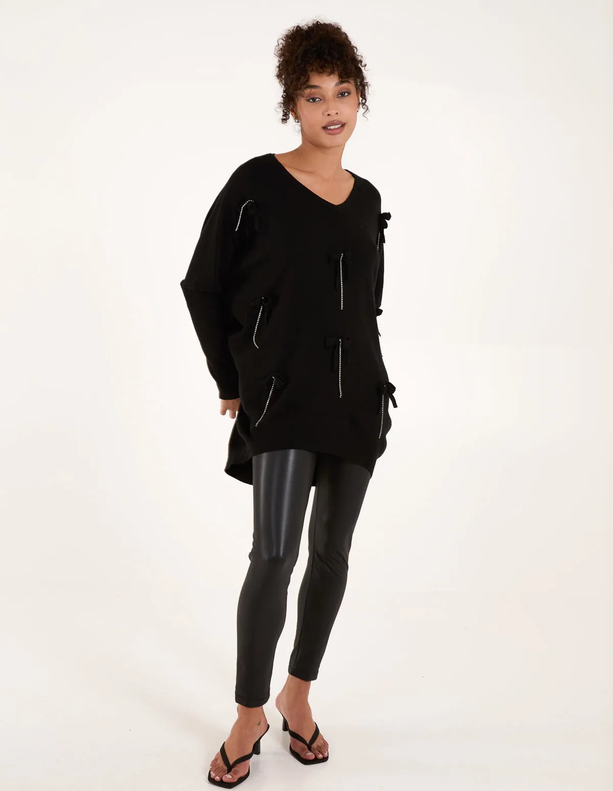 Diamante Bow Applique Jumper