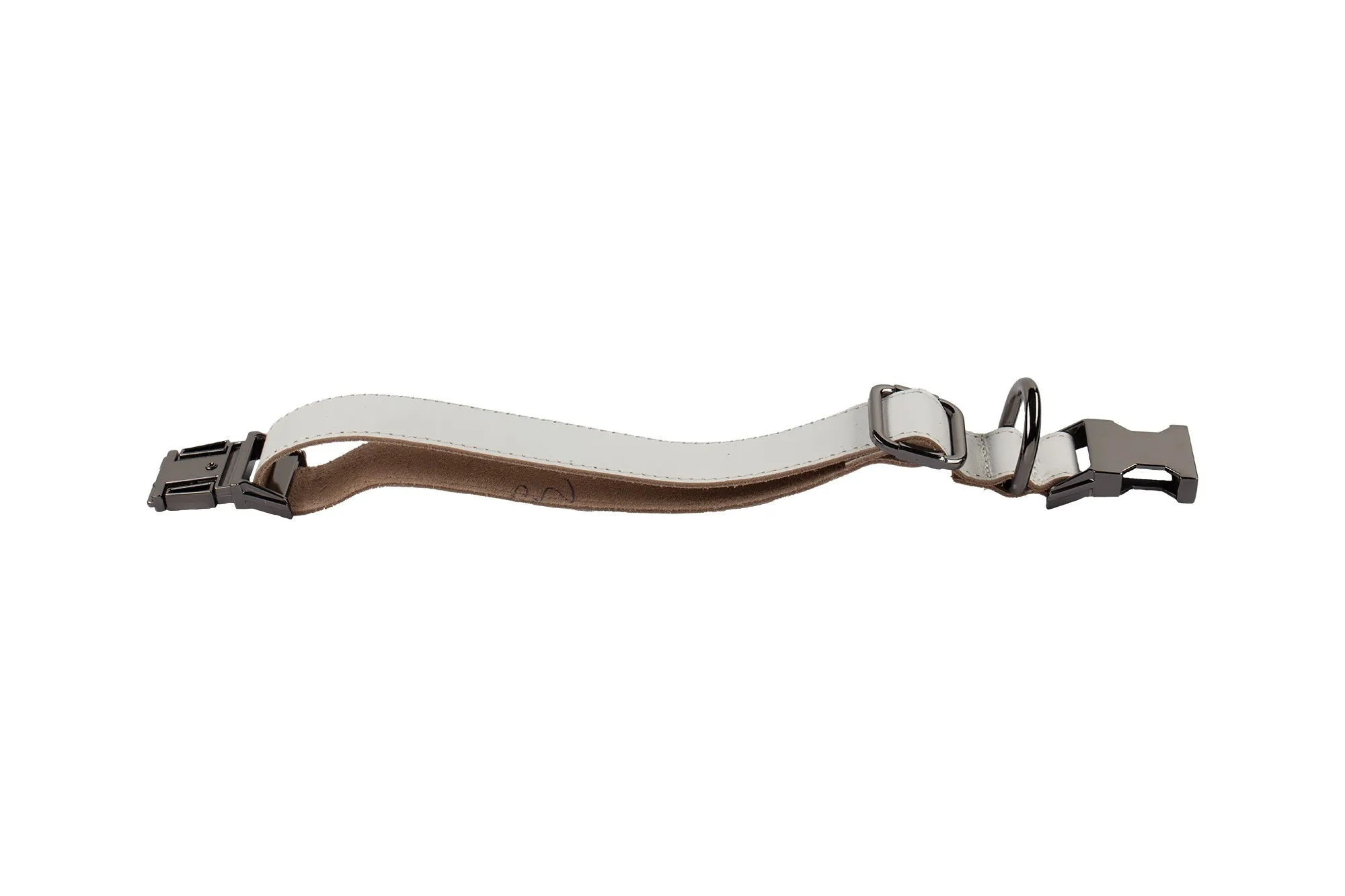 Genuine Leather Adjustable Strong Dog Collar