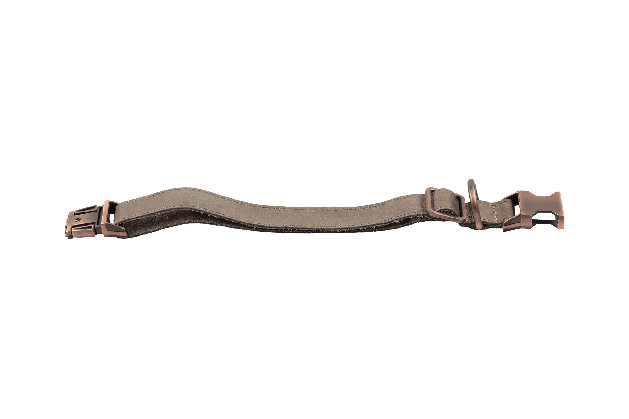 Genuine Leather Adjustable Strong Dog Collar