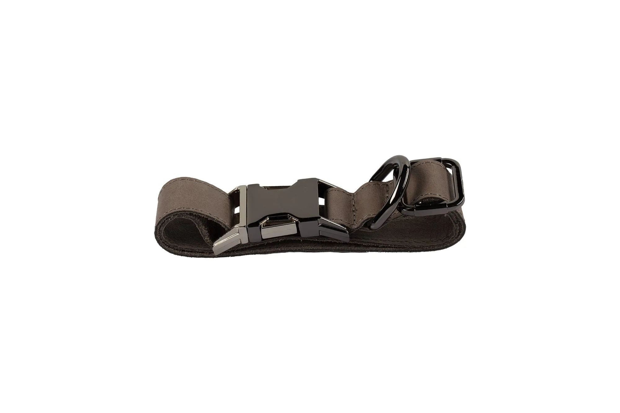 Genuine Leather Adjustable Strong Dog Collar
