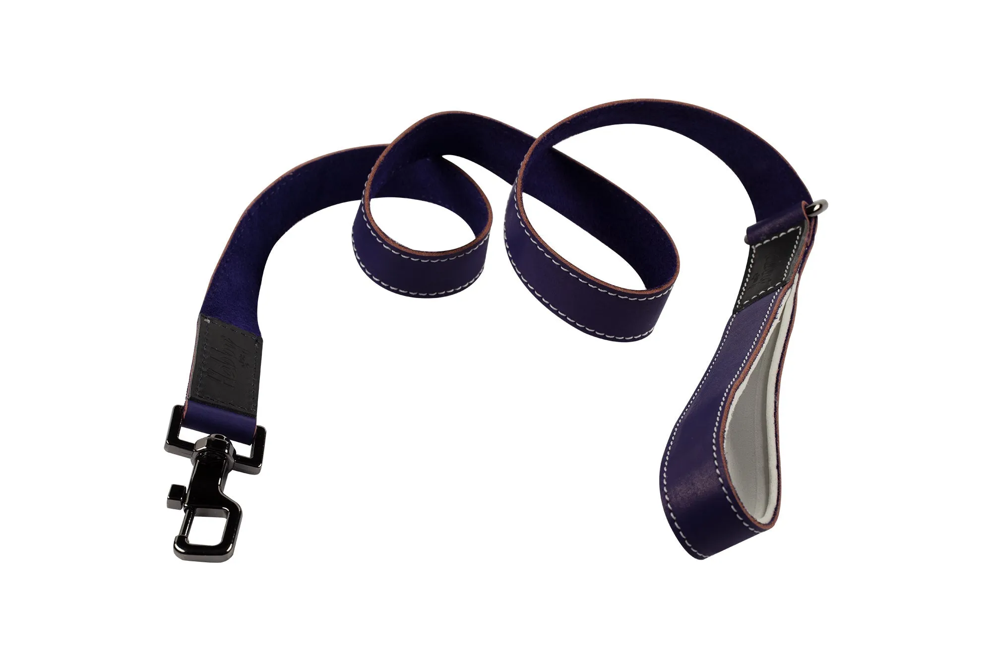Genuine Leather Adjustable Strong Dog Collar