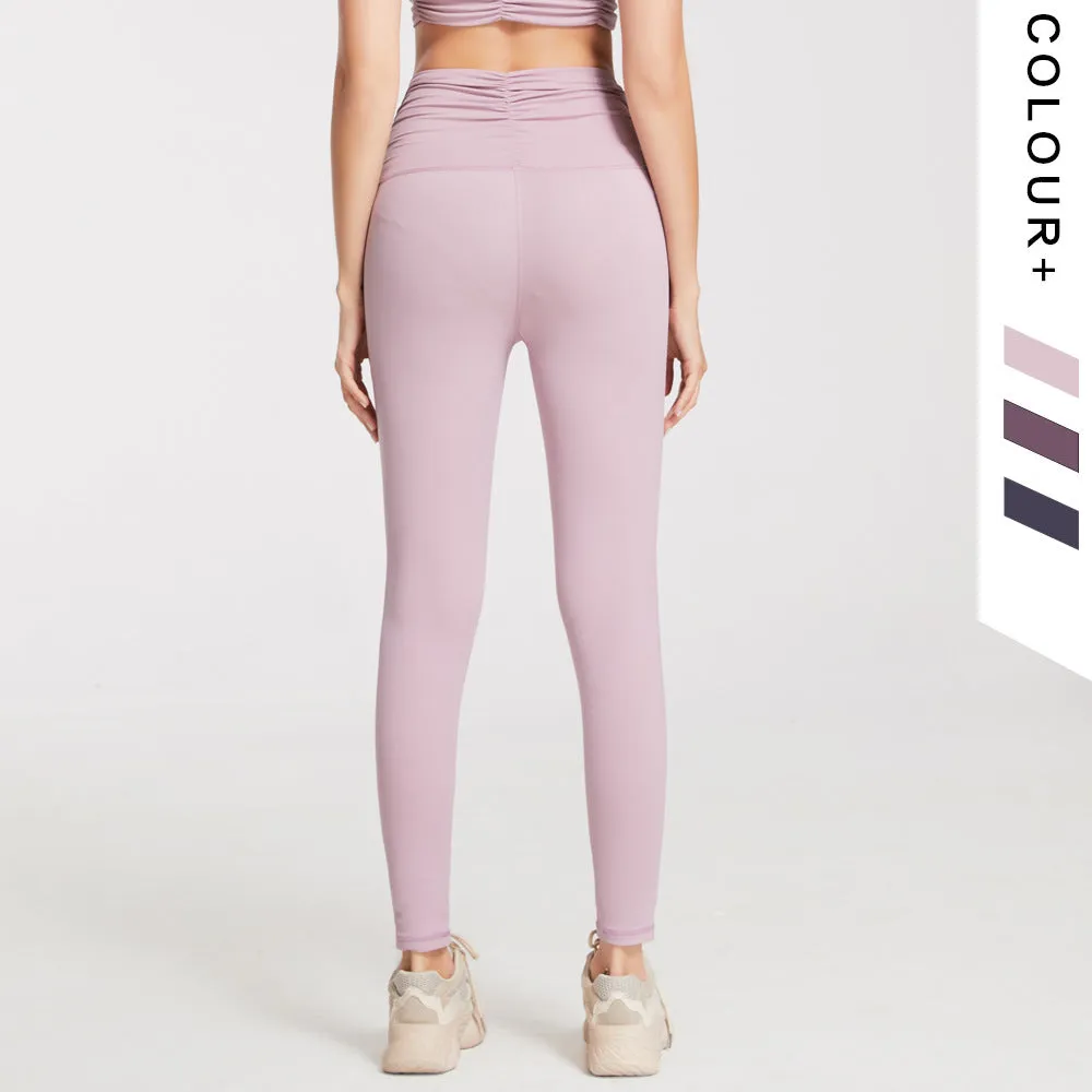 High waist stretch fitness pants
