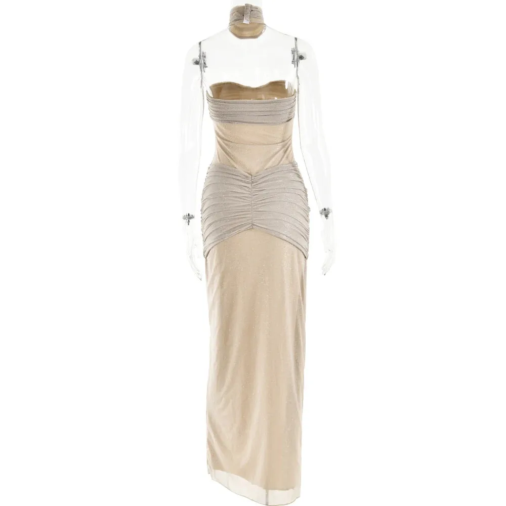 I Could Be Your Starlight Maxi Dress