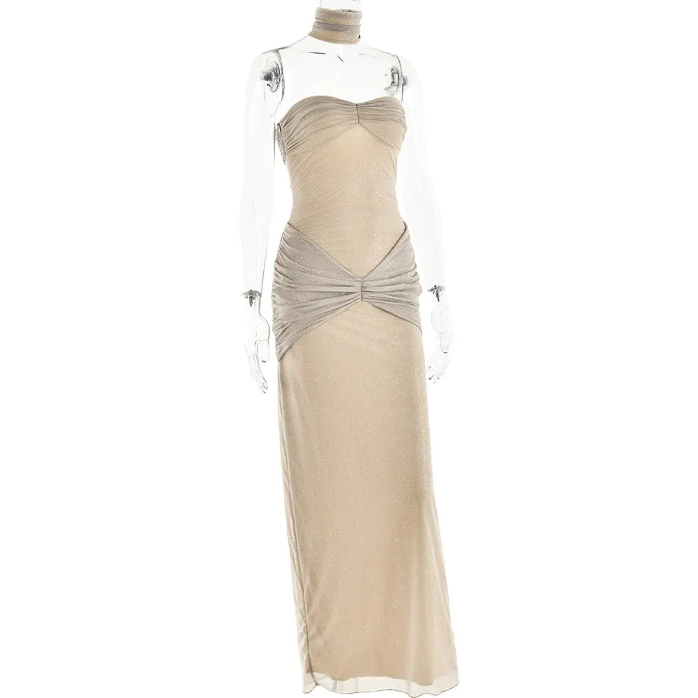 I Could Be Your Starlight Maxi Dress