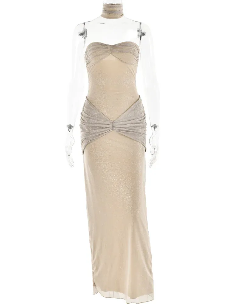 I Could Be Your Starlight Maxi Dress