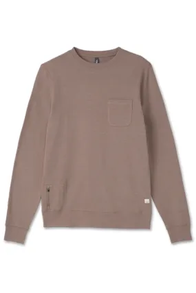 Jeffreys Pullover | Walnut Heather