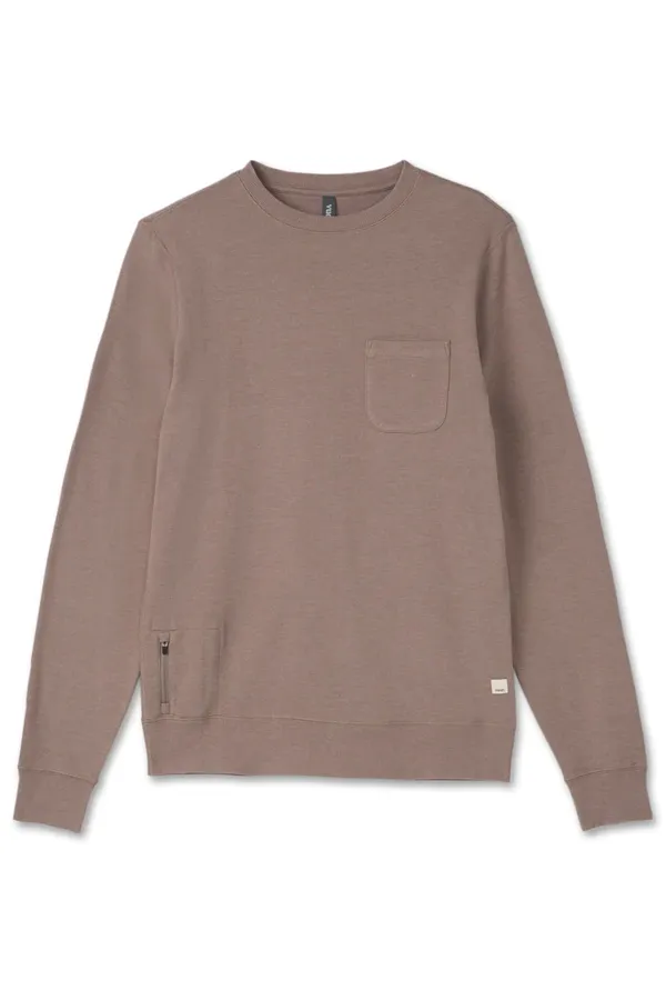 Jeffreys Pullover | Walnut Heather