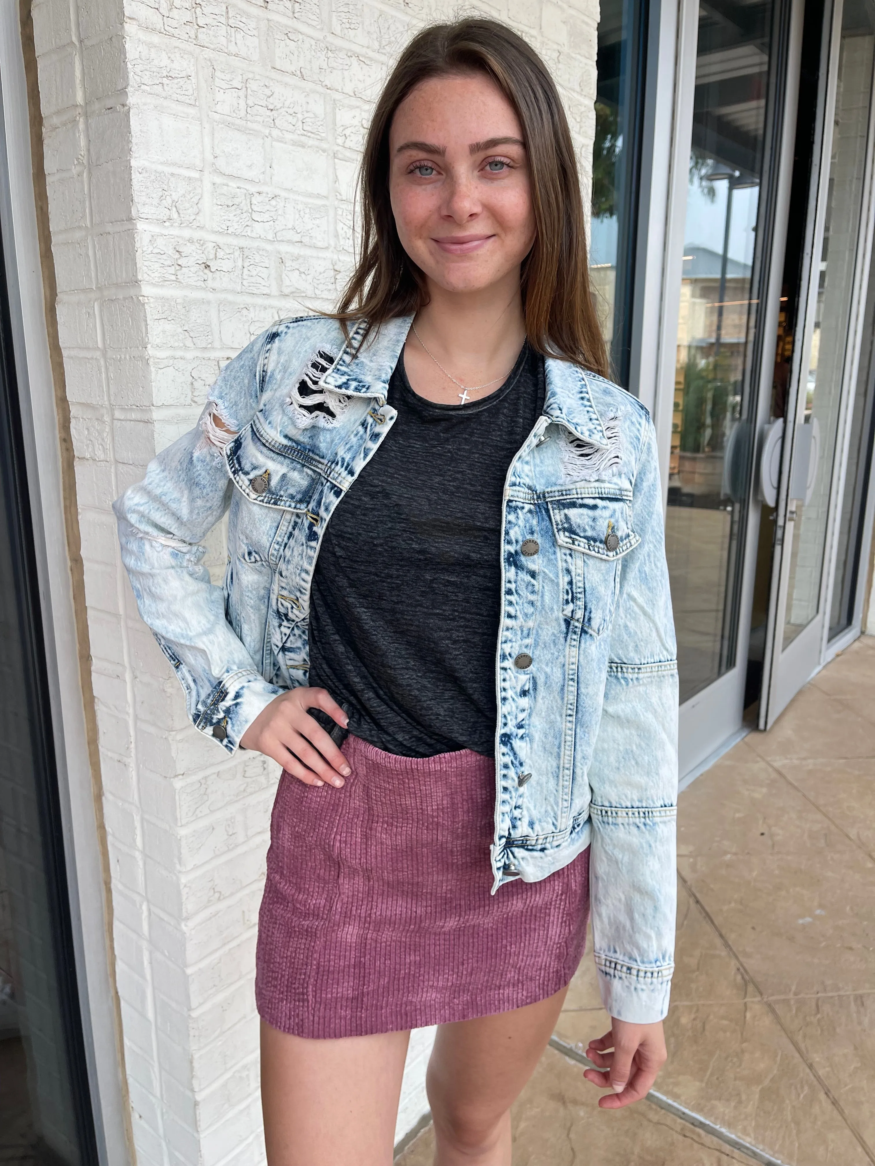 Josie Corduroy Skort