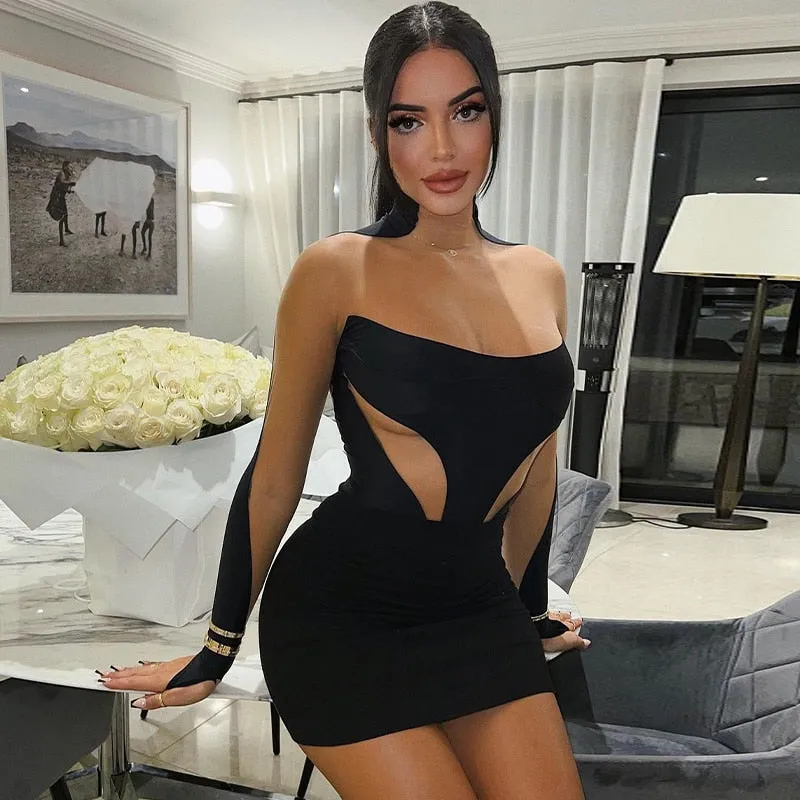 Kiss Without A Sound Mini Dress