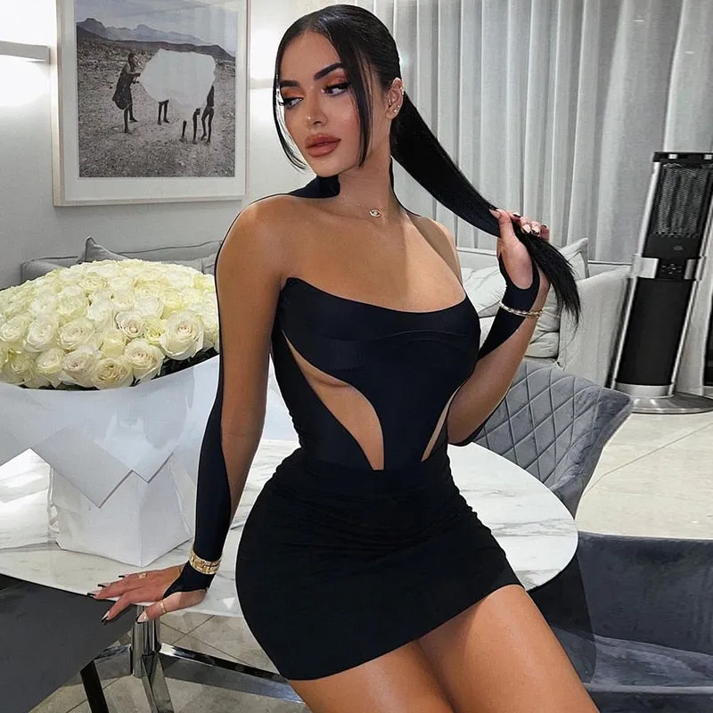 Kiss Without A Sound Mini Dress