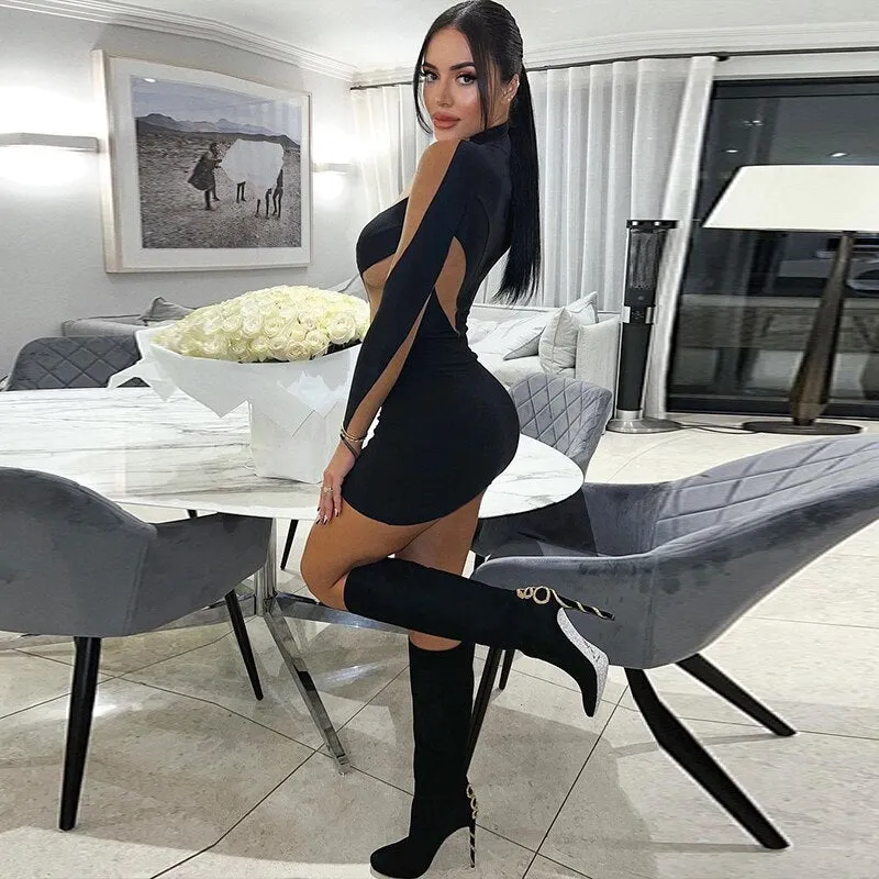 Kiss Without A Sound Mini Dress