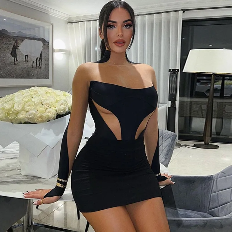 Kiss Without A Sound Mini Dress