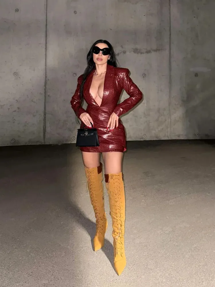 Like A Flash of Light Mini Dress