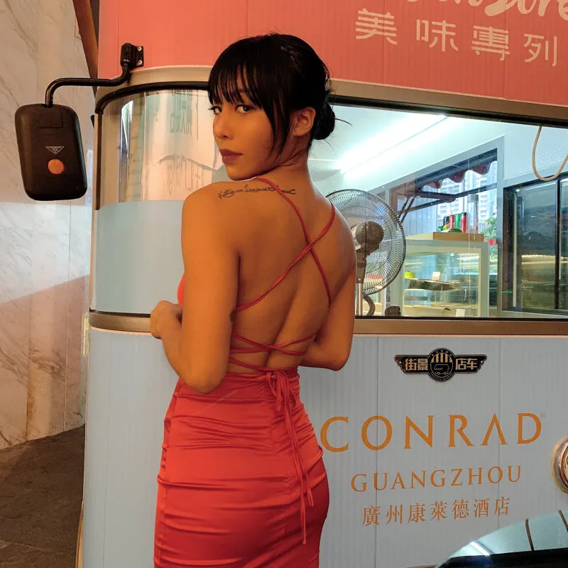 Like Neon Light Midi Dress
