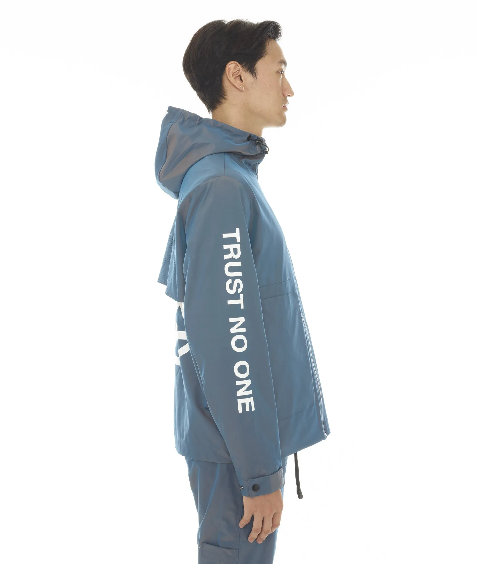 NYLON JACKET IN SEAFOAM