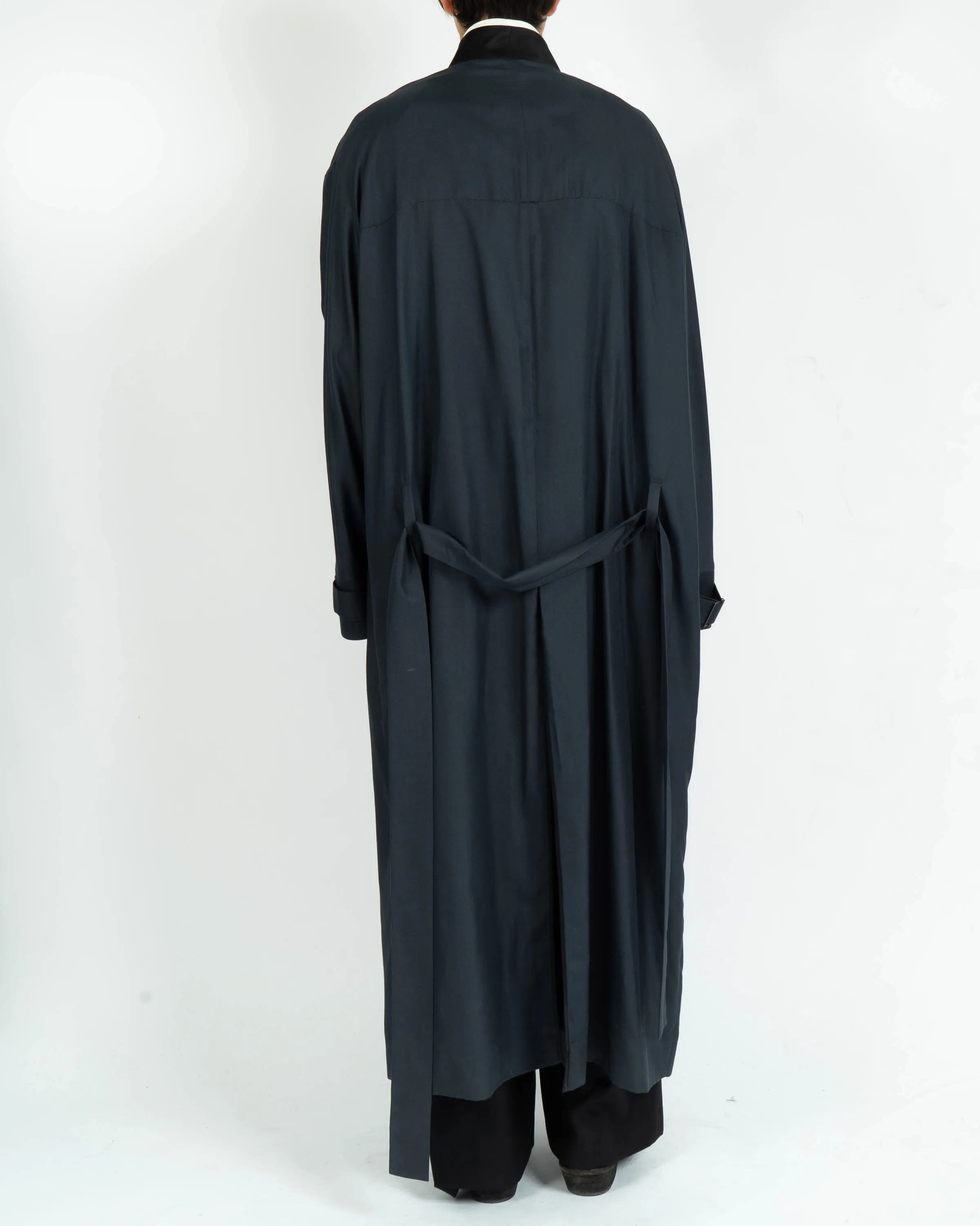 SS17 Navy Kimono Robe Coat