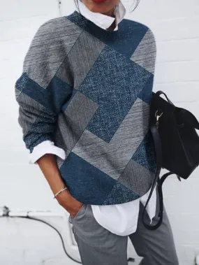 Women's Simple and Versatile Cashmere Jumper with a Twist | Perfect for Autumn/Winter